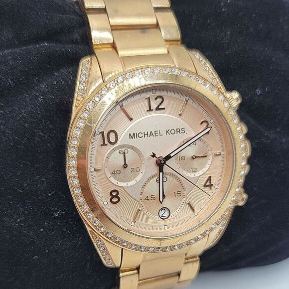 Michael Kors Blair MK5165 Women's Stainless Steel Analog Dial Quartz Watch AM350 - Picture 4 of 11